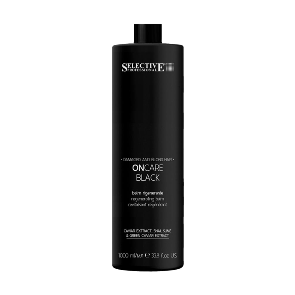 Відновлювальний бальзам Selective Professional On Care Black Balm для світлого та пошкодженого волосся, 1 л